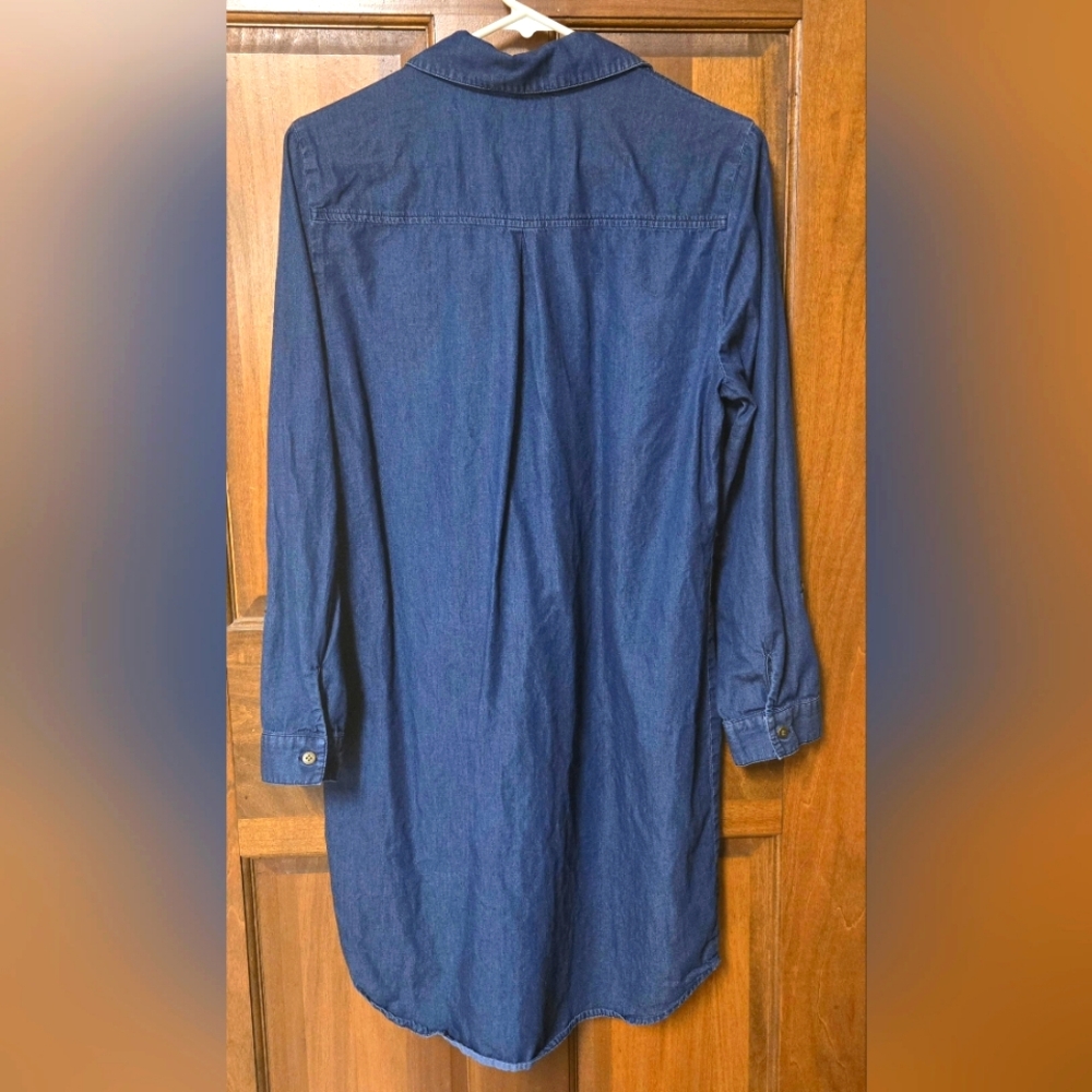 Indication Denim Shirt Dress, M (PTP=19") - Picture 4 of 6